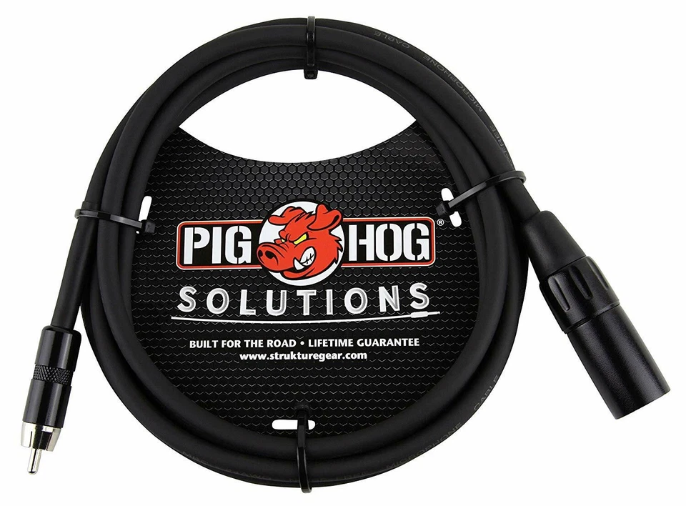 Pig Hog - PX-XMR06 - XLR to RCA Adaptor Cable - 6 ft. - Image 1 of 1