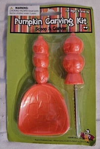 Plastic Halloween Pumpkin Carving Kit - Picture 1 of 4