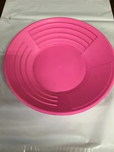 Nuevo 4 Etapas 14" MARTIN Prospección SARTÉN DE ORO Hecho en INMAN SC Rosa - Imagen 1 de 3