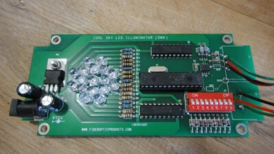 DMX 512 Signal LED Light Board 6vdc - Image 1 of 3