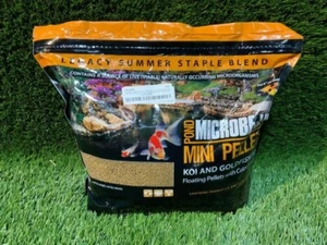 MICROBE-LIFT MLLMPLG Mini Floating Fish Food Pellets for Ponds, 6 Pounds, Black - Picture 1 of 3