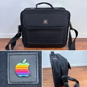 Vintage 80’s / 90's Apple Laptop Bag by Targus w/ Shoulder Strap - Rainbow Logo - Afbeelding 1 van 12