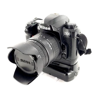 Nikon D100 6.1 MP Digital SLR Camera w/ MB-D100 Grip, Sigma 28-105mm Tested - Picture 1 of 14