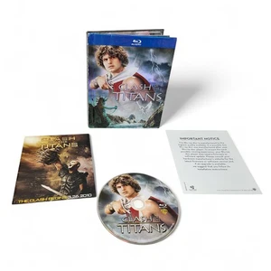 Clash of the Titans 1981 (Blu-Ray, 2010) Adventure Fantasy Digibook + Insert OOP - Picture 1 of 7