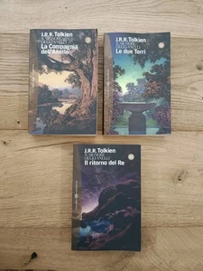JRR Tolkien Il Signore Degli Anelli Traduzione Alliata Trilogia Bompiani 02-03 - Foto 1 di 17