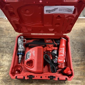 Milwaukee 2474-20 M12 12-Volt PEX Expansion Tool Kit In Hard Case - Red/Black - Picture 1 of 24