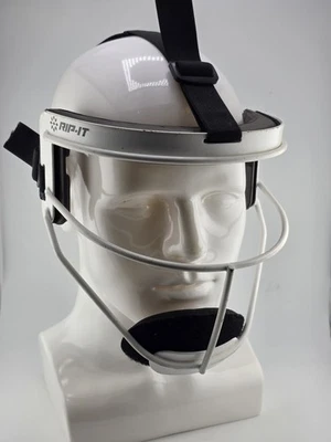 RIP-IT Defense Adult Softball Mask White Protective Fielders Face Guard - Image 1 of 4