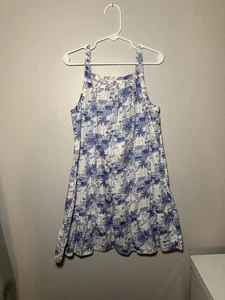 Vineyard Vines BERMUDA SCENE PRINT SWING DRESS - 5/6 - Picture 1 of 4