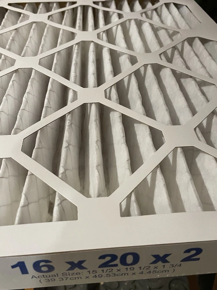 16x20x2 MERV 13 HEPA QUALITY AIR FILTER 1 case of 12 filters - Image 1 of 2