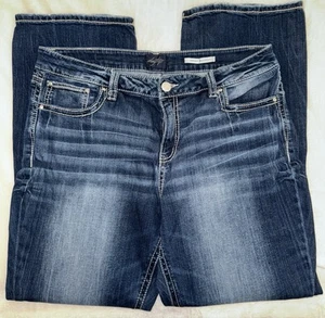 Damen Jeans von Daytrip Virgo Bootcut Gr. 38R Faux Pattentaschen - Bild 1 von 6