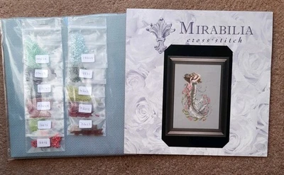 MIRABILIA THE SOUTH SEAS MERMAID CROSS STITCH CHART NOW RETIRED FABRIC + BEADS - Image 1 of 4