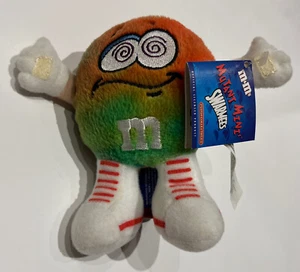 M&M Mutant Minis Swarmees Swirlin Merlin Stuffed Animal 1999 W Original Candy - Picture 1 of 9