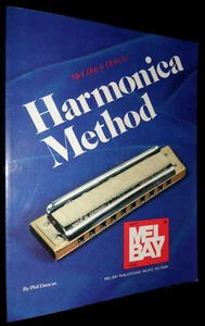 Mel Bay's Deluxe HARMONICA METHOD by Phil Duncan / V/G PB, 1981 - Picture 1 of 3