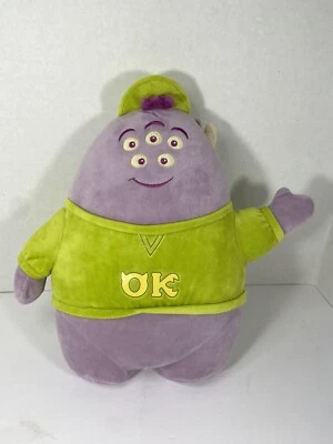 Disney Monsters Inc. OK Oozma Kappa Scott Squishy 5 Ojos -13" Alto Muñeca de Peluche Foto 1 de 4