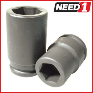 SIDCHROME ABW 1-1/2" Drive Impact Socket Long 1-7/8" - 2-7/8" - Picture 1 of 10