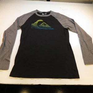 QUIKSILVER BEACH WAVE CALIFORNIA SURF SURFER LONG SLEEVE JERSEY SHIRT Boys XL - Picture 1 of 2