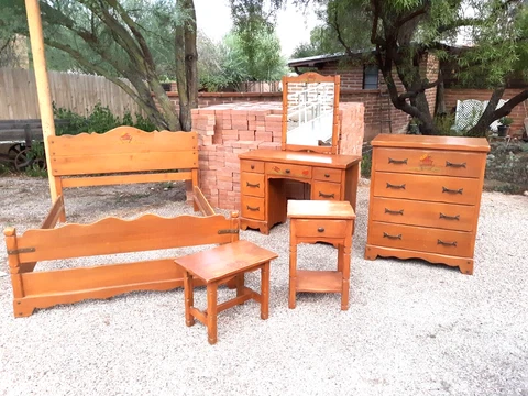 Monterey furniture,Siesta,hand painted,branded,bedroom set,chests,desk,tables Cover