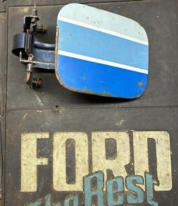 77 -79 Ford F150 Bronco truck Fuel Door Off White OEM 1977-1979 - Picture 1 of 7