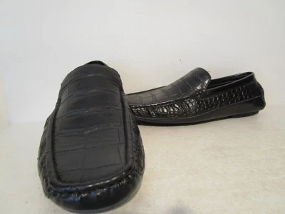Mocasín de conducción AC Casuals para hombre 6459 sin cordones negro talla 10,5 u 11 Foto 1 de 4