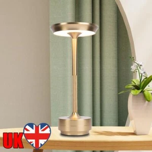 Retro LED Desk Lamp Touch Control Desk Light Eye Protection for Hotel Cafe Bar - Picture 1 of 21