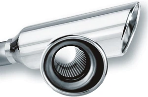 Borla 20248 Exhaust Tip, Inlet: 2.25" Outlet: 4" round Length: 13" - Picture 1 of 1