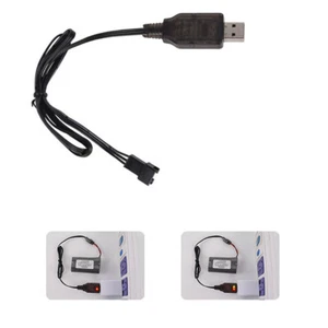 Battery USB Charger 7.4V 3 Pin 500MA For RC Car Remote Control Toys Truck - Picture 1 of 9