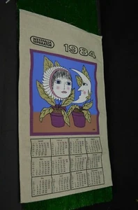 ANCIEN WESTFALIA SEPARATOR TORCHON CALENDRIER ANNEE 1984 PAS CPA PTT - Imagen 1 de 1