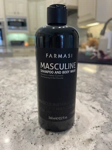 Farmasi Masculine Perfumed Men's Shampoo and Shower 2 in 1 Gel 360 ml./12 fl.oz. - Picture 1 of 4