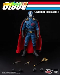Threezero 3Z03150W0 1/6 G.I. Joe Cobra Commander Action Figure Toy Collect Gift - Picture 1 of 22