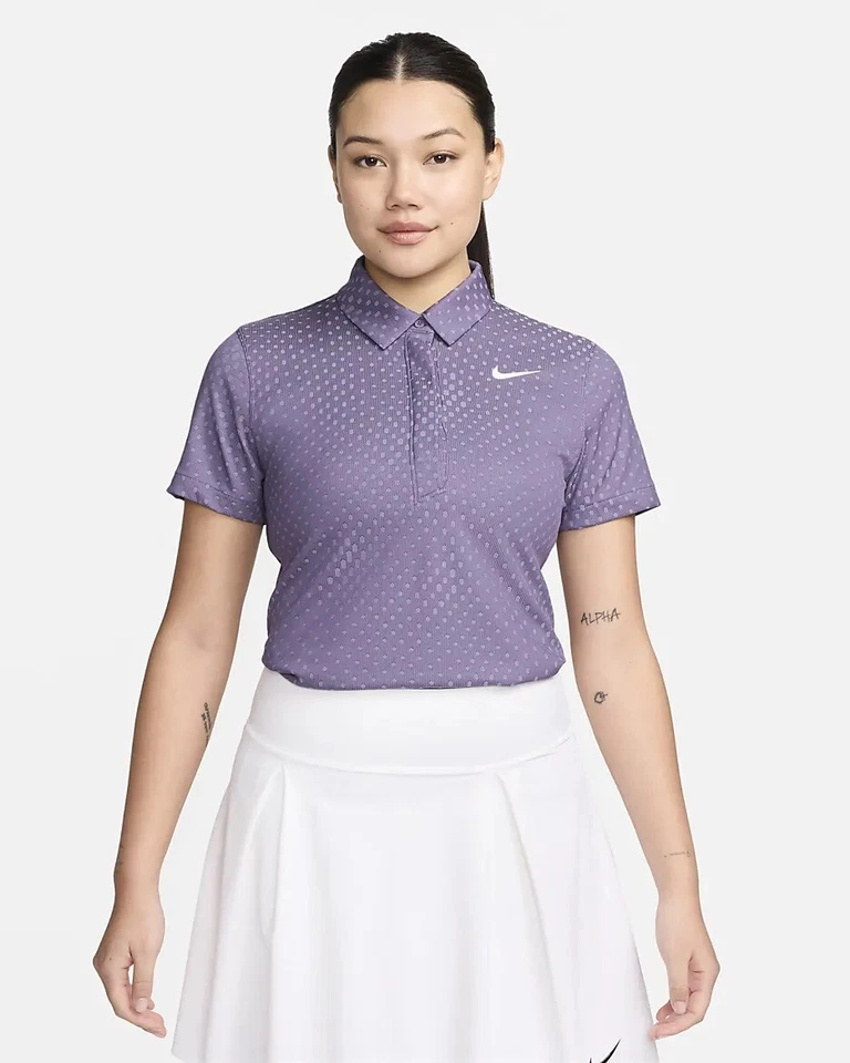 Nike Golf Dri-Fit Polo Sleeveless Aqua Wave Womens Size Extra Small