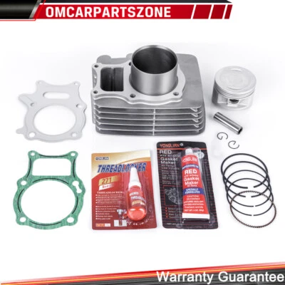 Kit de reconstrucción de junta de pistón de cilindro 229cc para Sportrax 250 TRX250EX 12100-HM8-000 Foto 1 de 4