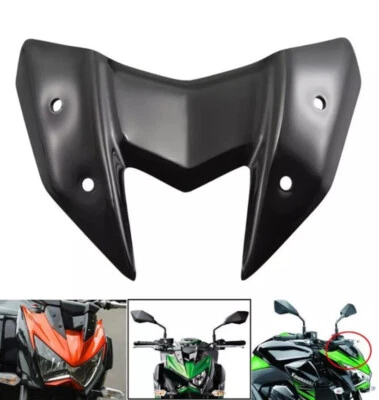 Deflector de viento parabrisas protector negro para Kawasaki Z800 2012-2016 13 Foto 1 de 4