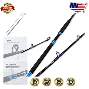 High-Performance 6ft Saltwater Fishing Rod with EVA Handles and Stainless Guides - Picture 1 of 10