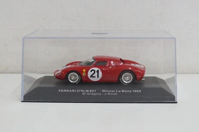 Ferrari 275LM #21 Winner Le Mans 1965 M. Gregory J. Rindt 1:43 IXO LM1965 Mod... - Immagine 1 di 4