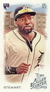 2019 Topps Allen & Ginter's Mini AG Back Christin Stewart Detroit Tigers #377 RC - Picture 1 of 2