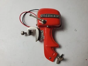 Mermaid Stream Line Outboard Motor Japan Battery Toy Type OB-3 Boat Engine Red - Picture 1 of 10