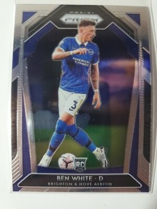 2020- 21 Prizm Premier League Ben White RC card #168