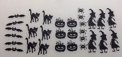 Troquelados de Halloween * Formas de Halloween absurdas * 6 juegos * Cartulina negra * ¡Lindo! Foto 1 de 4