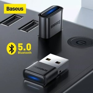 Baseus USB Bluetooth 5.0 Wireless Stereo Audio Music Adapter Dongle Receiver TV