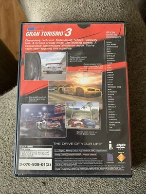 PS 2 Gran Turismo 3 A-spec Video Game (Sony PS 2. 2006) With Case - Image 1 of 4