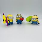 Despicable Me Minion Figures 2013 2017 McDonalds Lot Of 3 Dave, Phil And Jerry
