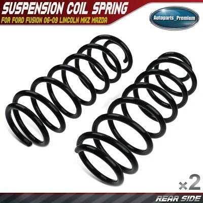 2x Muelles helicoidales traseros para Ford Fusion 2006-2009 Lincoln MKZ 07-09 Mazda 6 04-08 Foto 1 de 4