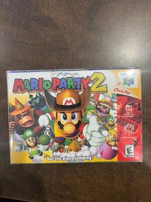 Mario Party 2 Nintendo 64 N64 - Complete in Box CIB - Image 1 of 4