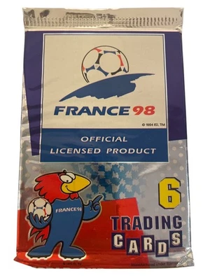 Panini Francia 98 1998 FIFA fútbol paquete sellado Foto 1 de 2