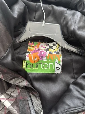 Burton Dry Ride Women’s XS jacket   Purpose plaid snowboarding ski coat - Image 1 of 4