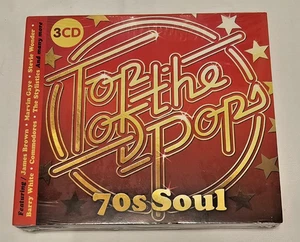Top Of The Pops 70s Soul Music 3 CD Set 65 Tracks Of 1970s Songs New & Sealed - Picture 1 of 3