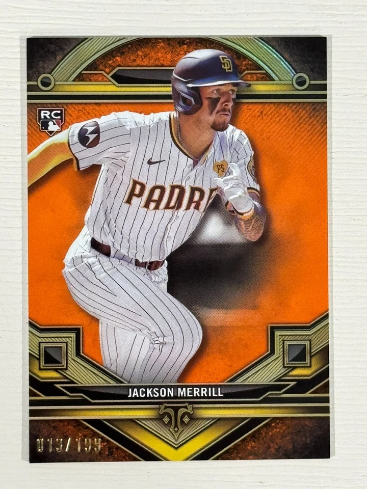 2024 Topps Triple Threads - Jackson Merrill #78 Amber /199 (RC) - Image 1 of 2