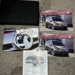 2010 - 2013 GENUINE VAUXHALL MERIVA OWNERS HANDBOOK MANUAL + WALLET PACK (D794) - Picture 1 of 1