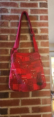 BOLSO DE MANO DONNA SHARPE ROJO ACOLCHADO Foto 1 de 4