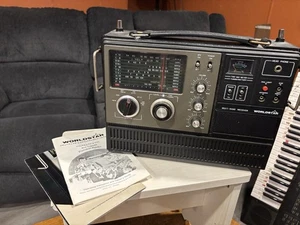 Worldstar MG-6000 Radio Multi-Band AM/FM CB Shortwave Radio Guide/Poster Works! - Picture 1 of 23